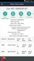 SAP Sales Return Analysis App 스크린샷 2