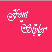 Font Styles ไอคอน