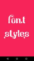 Font Styles โปสเตอร์