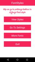 Font Styles اسکرین شاٹ 1