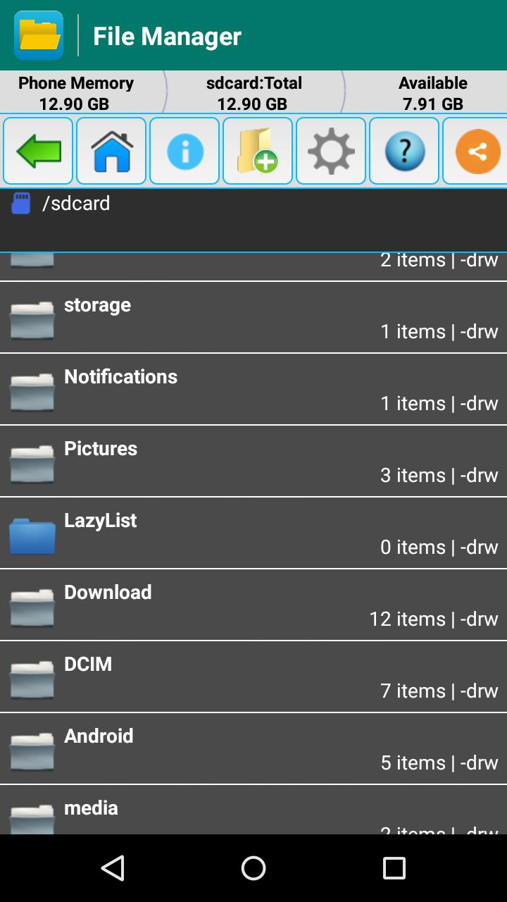 Android files download