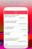 Learn Chinese Language in Urdu & English screenshot 1