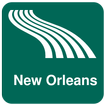 Carte de Nouvelle-Orléans