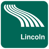 Carte de Lincoln off-line icône