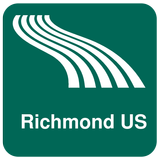 Carte de Richmond off-line icône