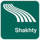 Shakhty Map offline icon