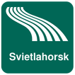 Svietlahorsk Map offline