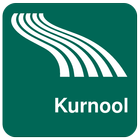 Carte de Kurnool off-line icône
