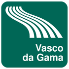 Mapa de Vasco da Gama offline ícone