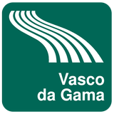 Karte von Vasco da Gama Zeichen