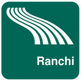 Carte de Ranchi off-line