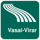 Carte de Vasai-Virar off-line icône