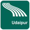 Carte de Udaipur off-line