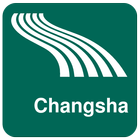 Carte de Changsha off-line icône