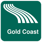 Carte de Gold Coast off-line icône