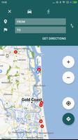 Carte de Gold Coast off-line capture d'écran 2