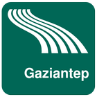 Карта Газиантепа иконка