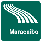Icona Mappa di Maracaibo offline