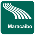 Mapa de Maracaibo offline icono