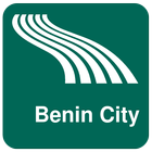 Icona Mappa di Benin City offline