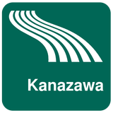 Mapa de Kanazawa offline icono