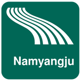 Carte de Namyangju off-line icône