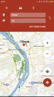 Carte de Omsk off-line capture d'écran 2
