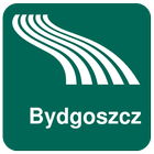 Carte de Bydgoszcz off-line icône
