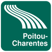 ”Poitou-Charentes Map offline