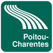 Carte de Poitou-Charentes
