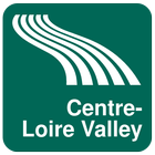 Carte de Centre-Val de Loire icône