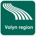 Mappa di Regione Volyn offline