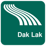 Carte de Dak Lak off-line icône