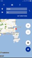 Mapa de Antibes offline captura de pantalla 2