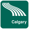 Icona Mappa di Calgary offline Icona Mappa di Calgary offline