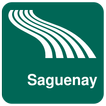 Carte de Saguenay off-line