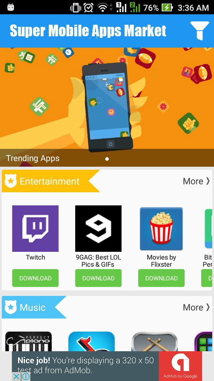 Super Mobile Apps Market For Android - APK Download