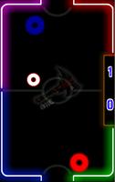 Glow Air Hockey Plus スクリーンショット 1