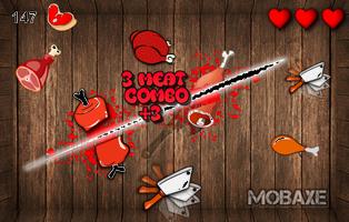 پوستر Crazy Ninja Butcher-Meat Slice