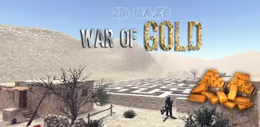 Labirinto 3D Guerra dell'Oro i