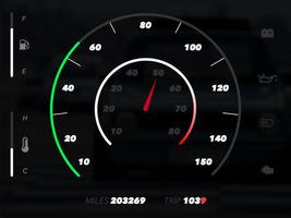 برنامه‌نما Speed Tachometer and RPM عکس از صفحه