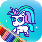 Unicorn Coloring Book icon