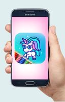 Unicorn Coloring Book پوسٹر