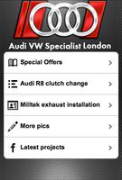 Audi VW Specialist London capture d'écran 2