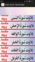 Audio Quran Tilawat Free App capture d'écran 1