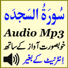 Great Surah Sajdah Audio Mp3 ícone
