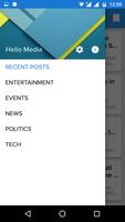 Hello Media News App capture d'écran 1