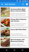 Panlasang Pinoy Meaty Recipes capture d'écran 1