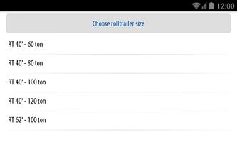 Rolltrailer Load Calculator capture d'écran 1