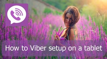 Setting Viber for tablets स्क्रीनशॉट 1